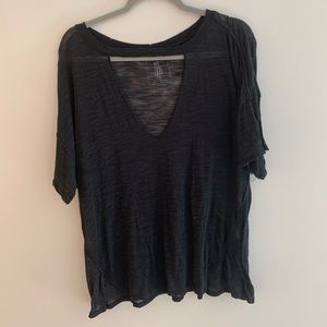 Free People black top. Somewhat see through.